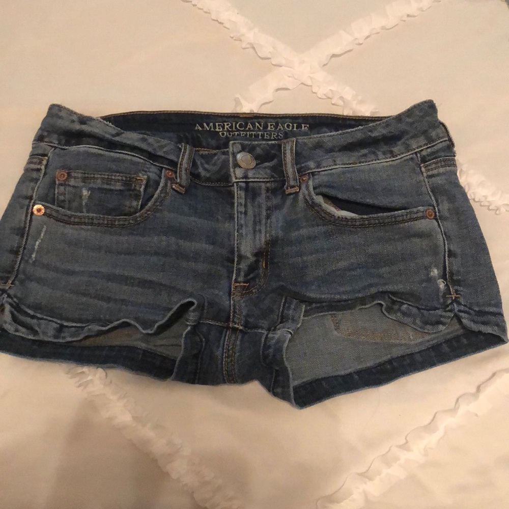 American eagle jean shorts